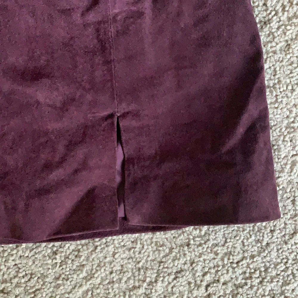 Blanknyc Suede Mini Skirt in Plum Women’s Size 24